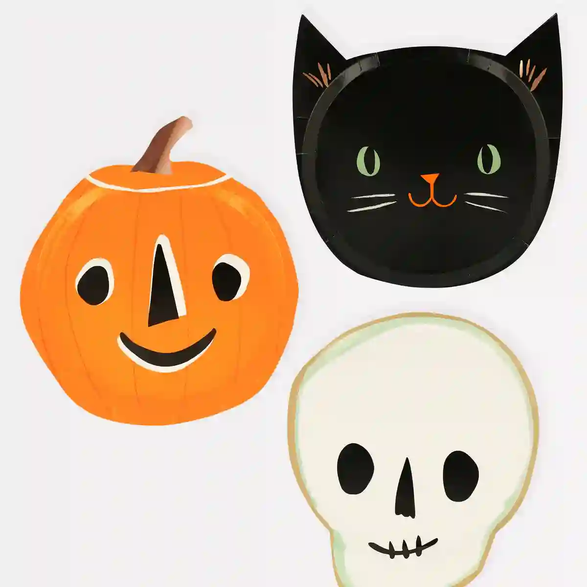 Halloween icons dishes