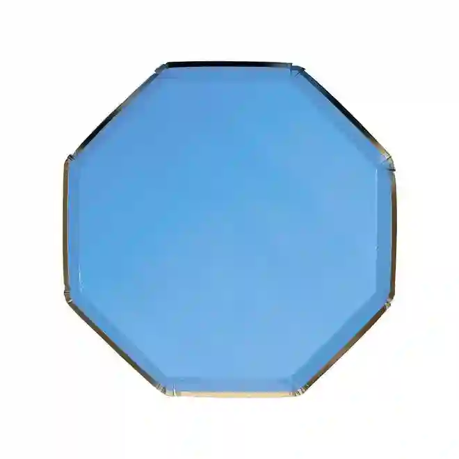 Blue medium dishes