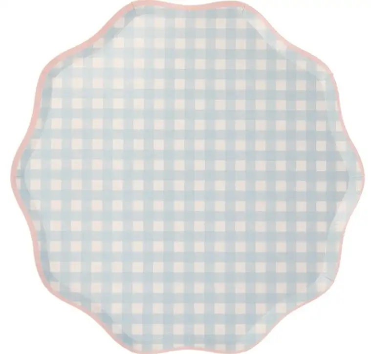 Medium dishes in 4 colors vichy - Image 4