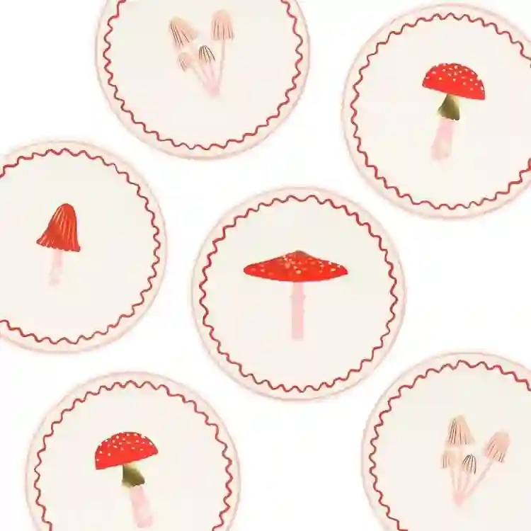 Medium mushrooms