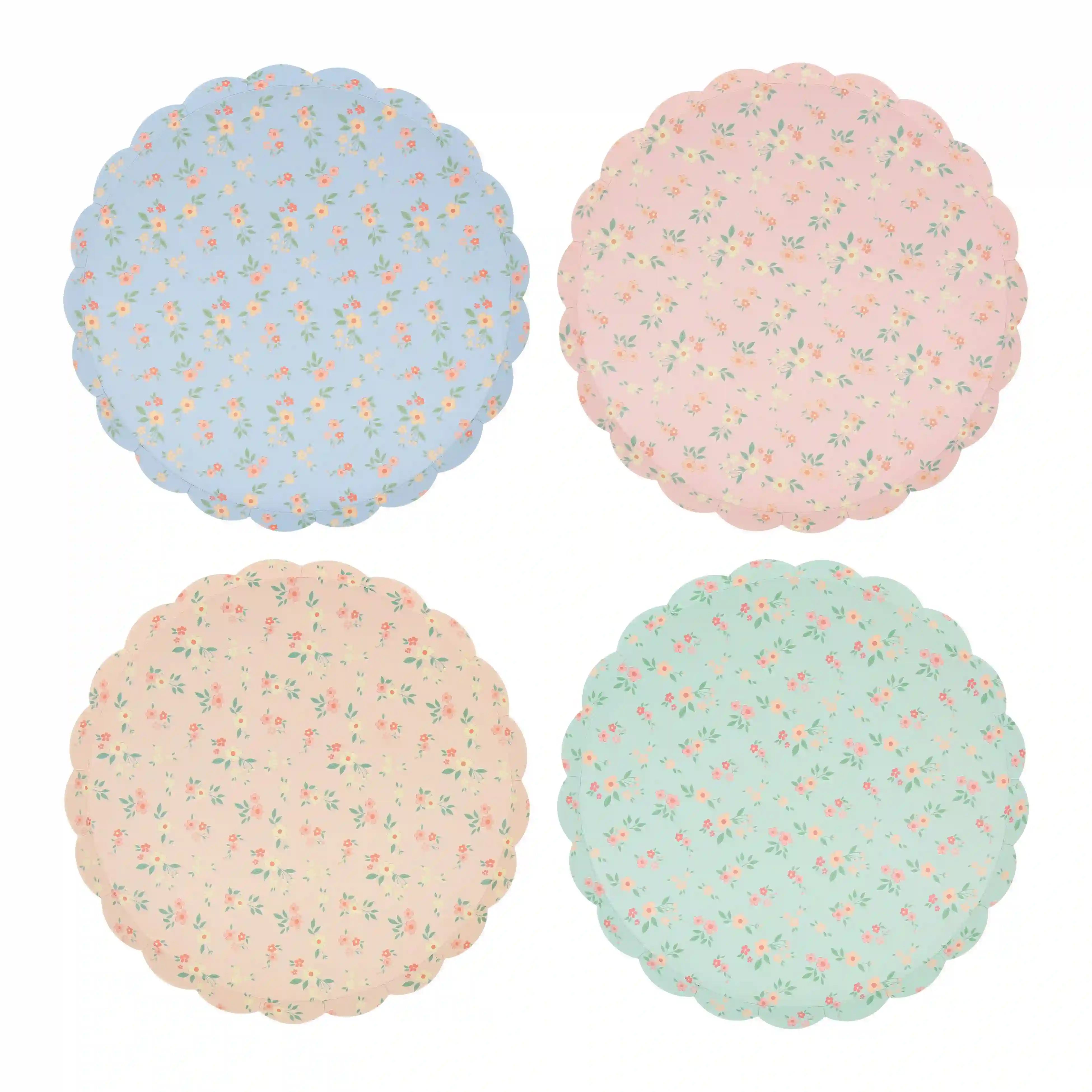 Vintage Medium Dishes Disty