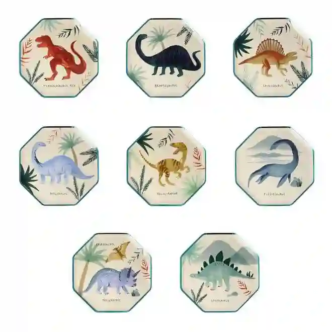 Small dinosaurs dishes