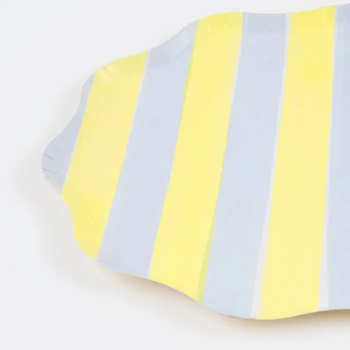 Small pastels with pastel stripes and wavy edge - Image 2