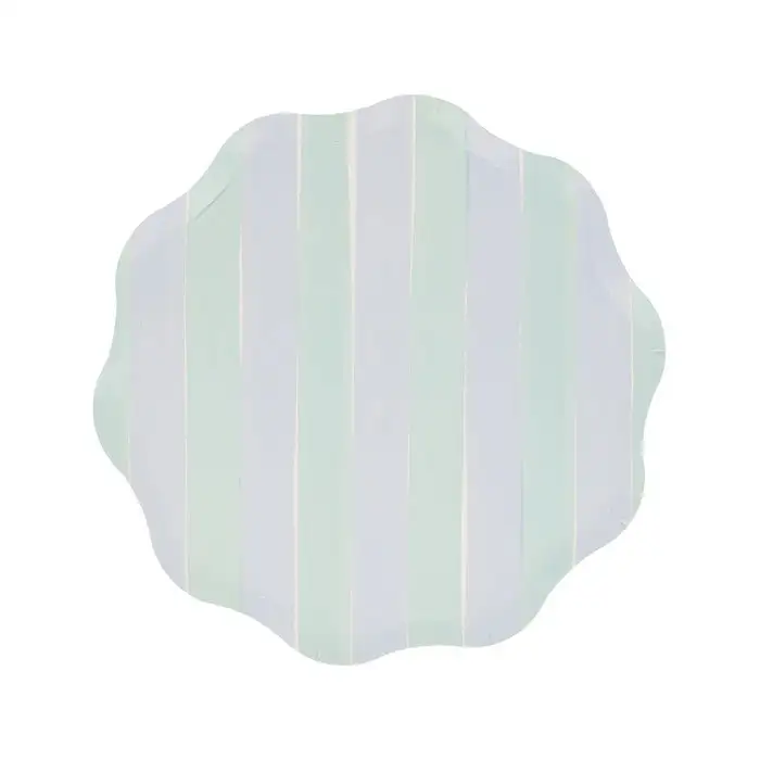 Small pastels with pastel stripes and wavy edge - Image 3