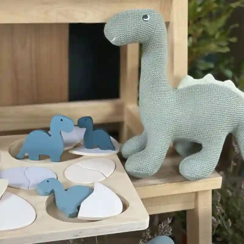 Puzle Huevo y Dino