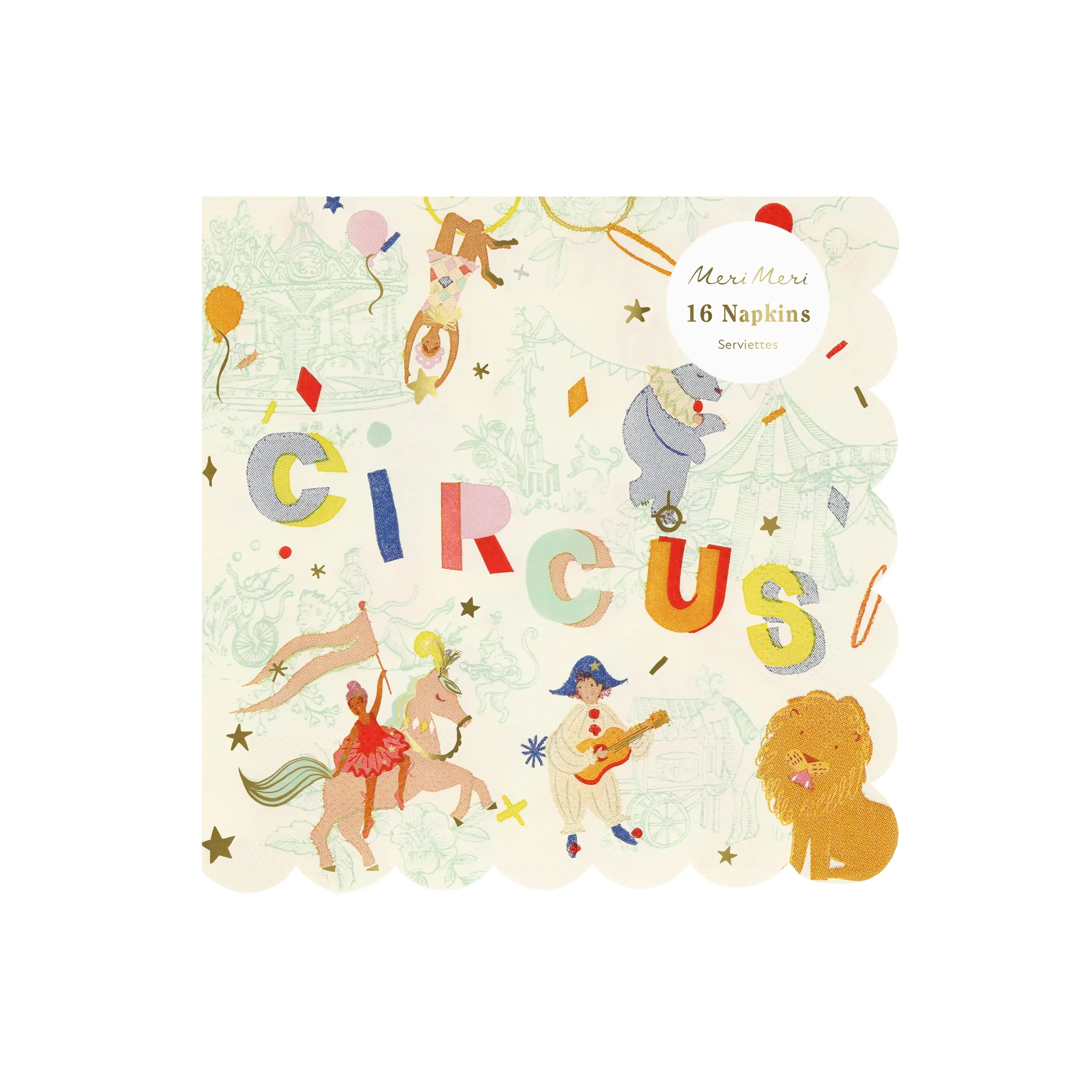 Large circus napkin - Image 2