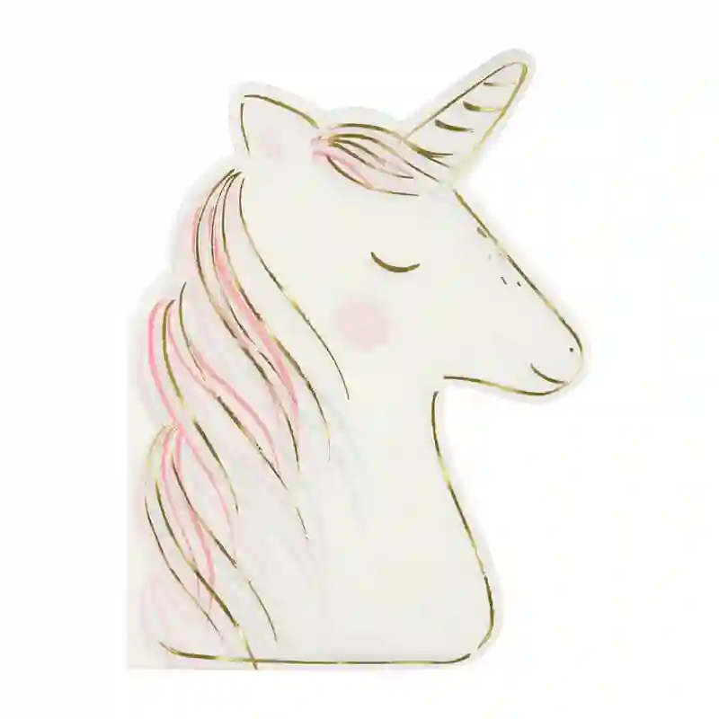 Servilleta grande unicornio