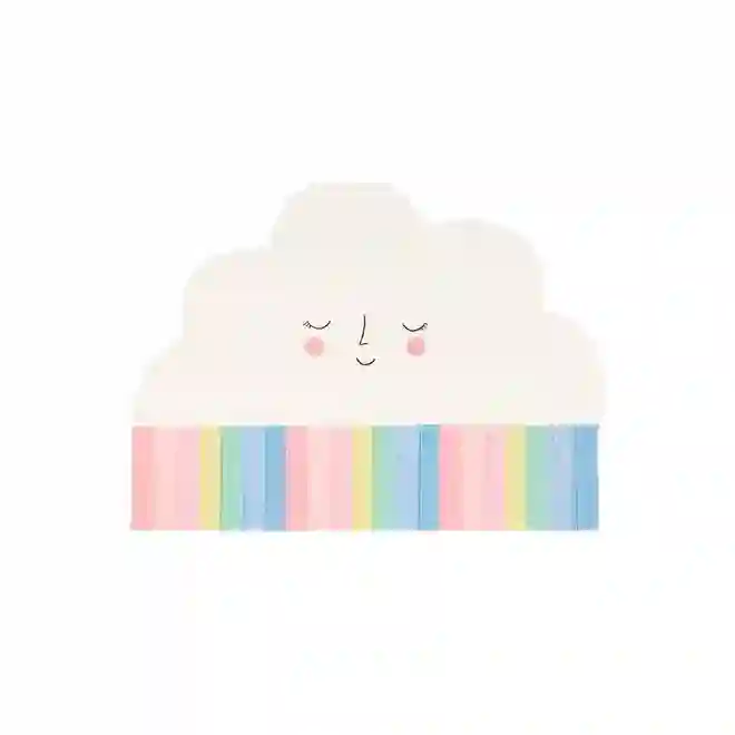Servilleta nube