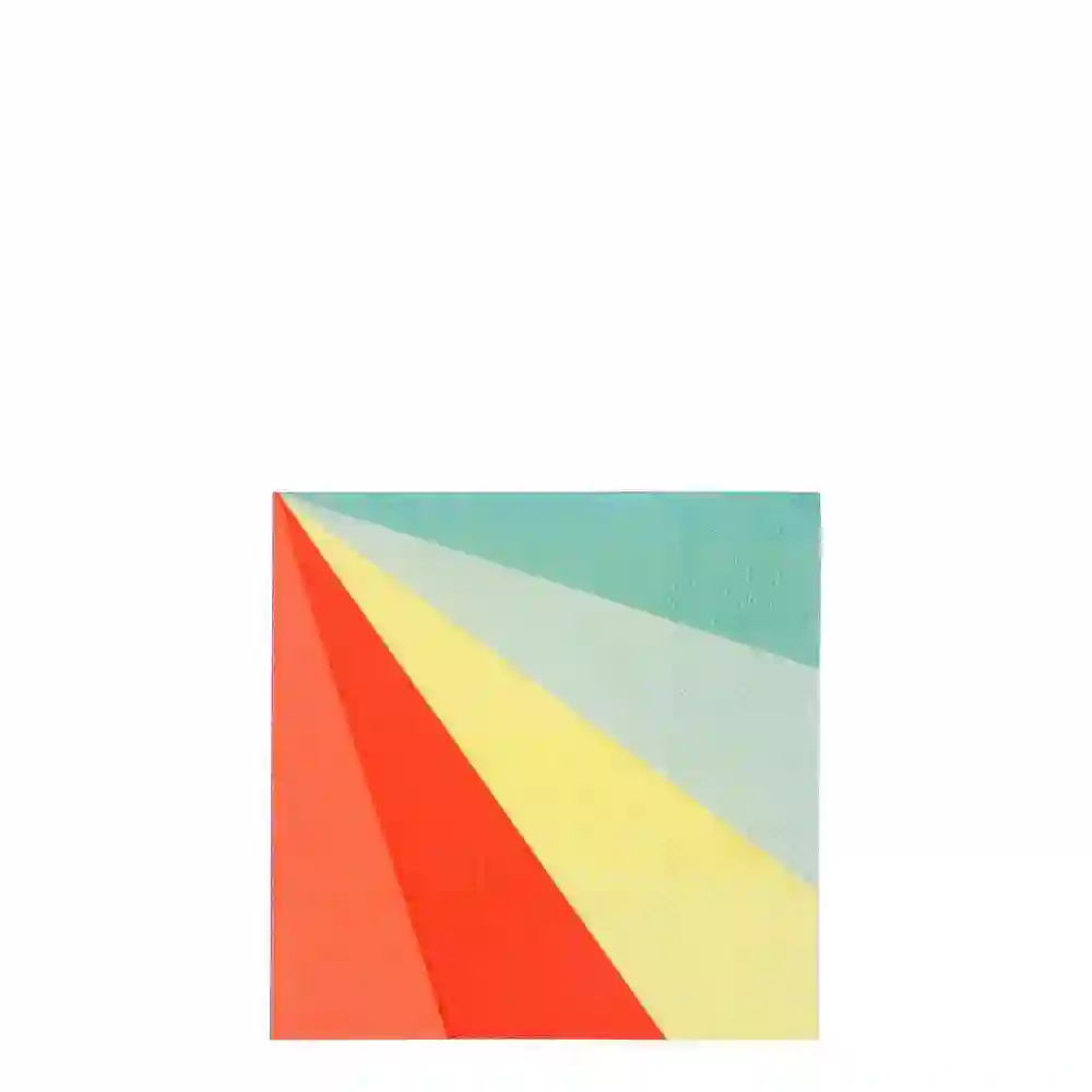 Servilleta pequeña rueda de colores