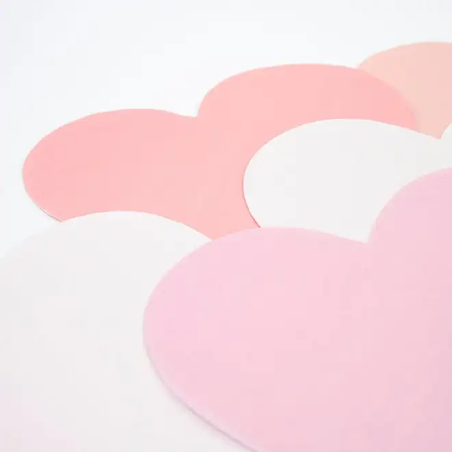 Great heart napkins in 3 tones - Image 2