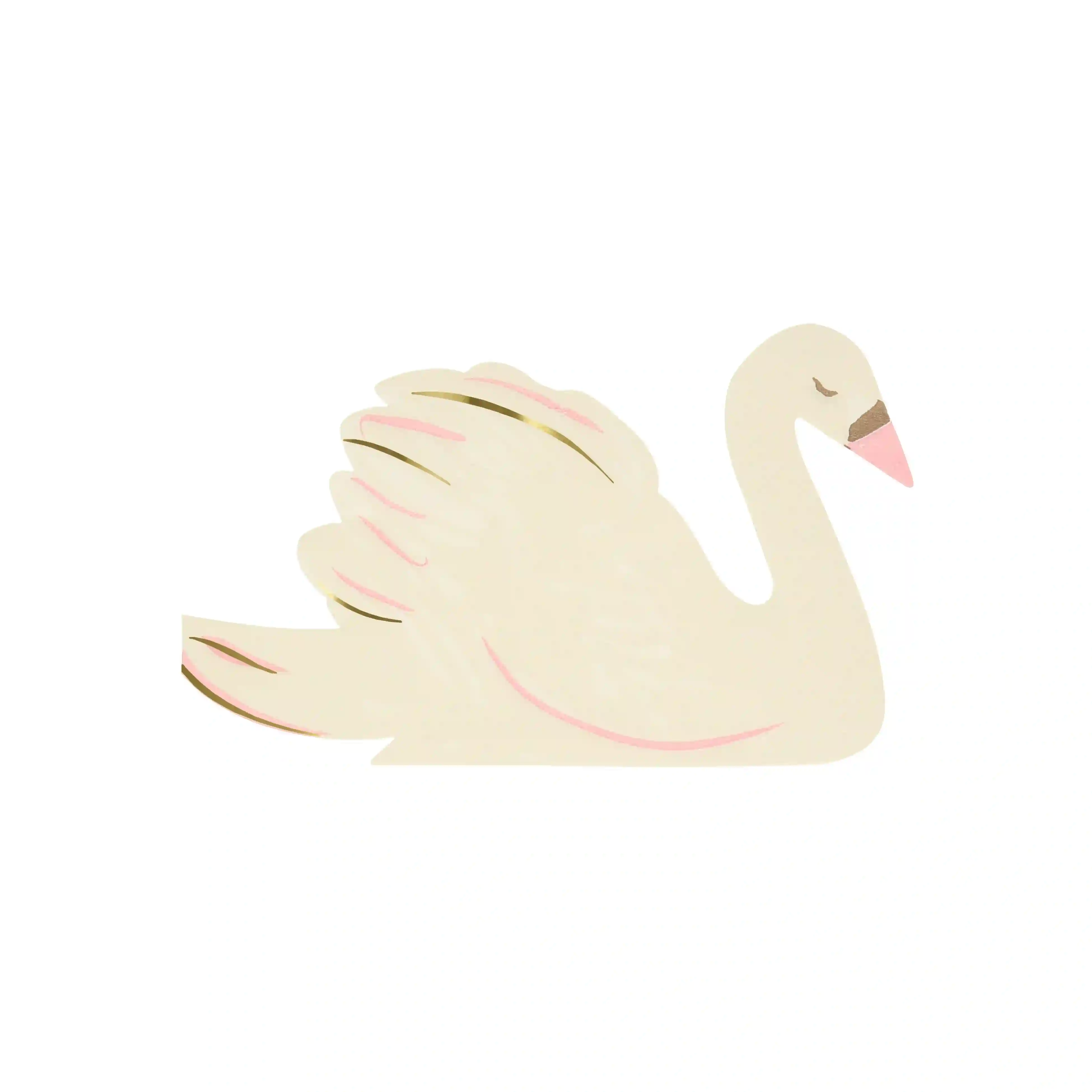 Swan napkins