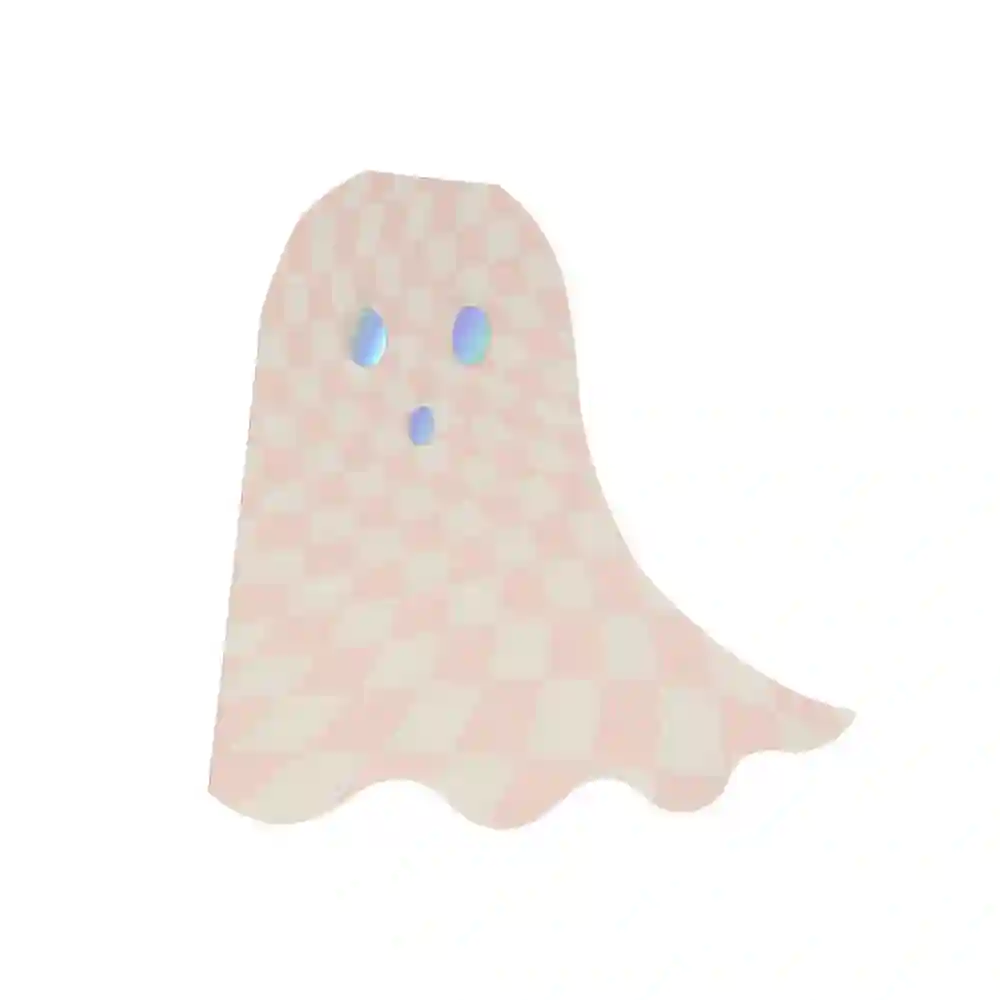 Pastel pink ghost napkins