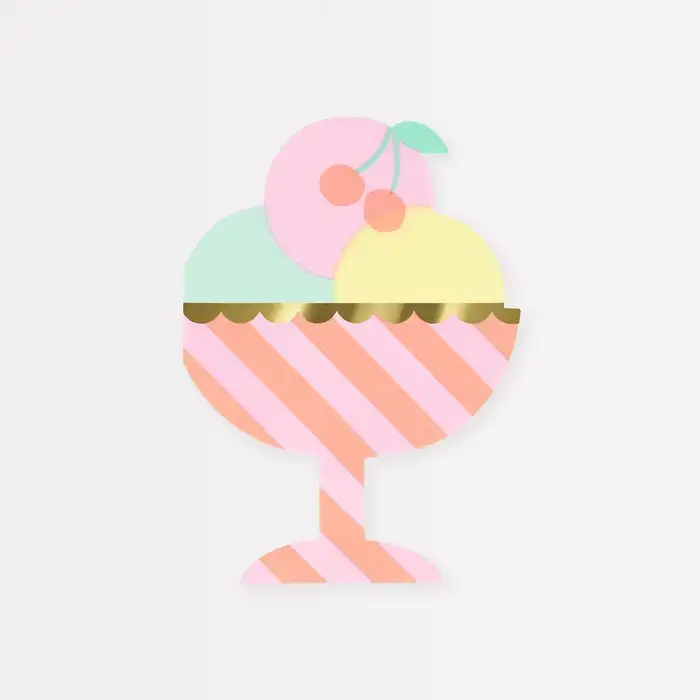Servilletas de Helado
