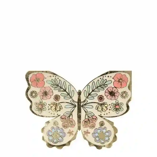 Servilletas de mariposa