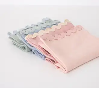 Servilletas de tela en colores pastel