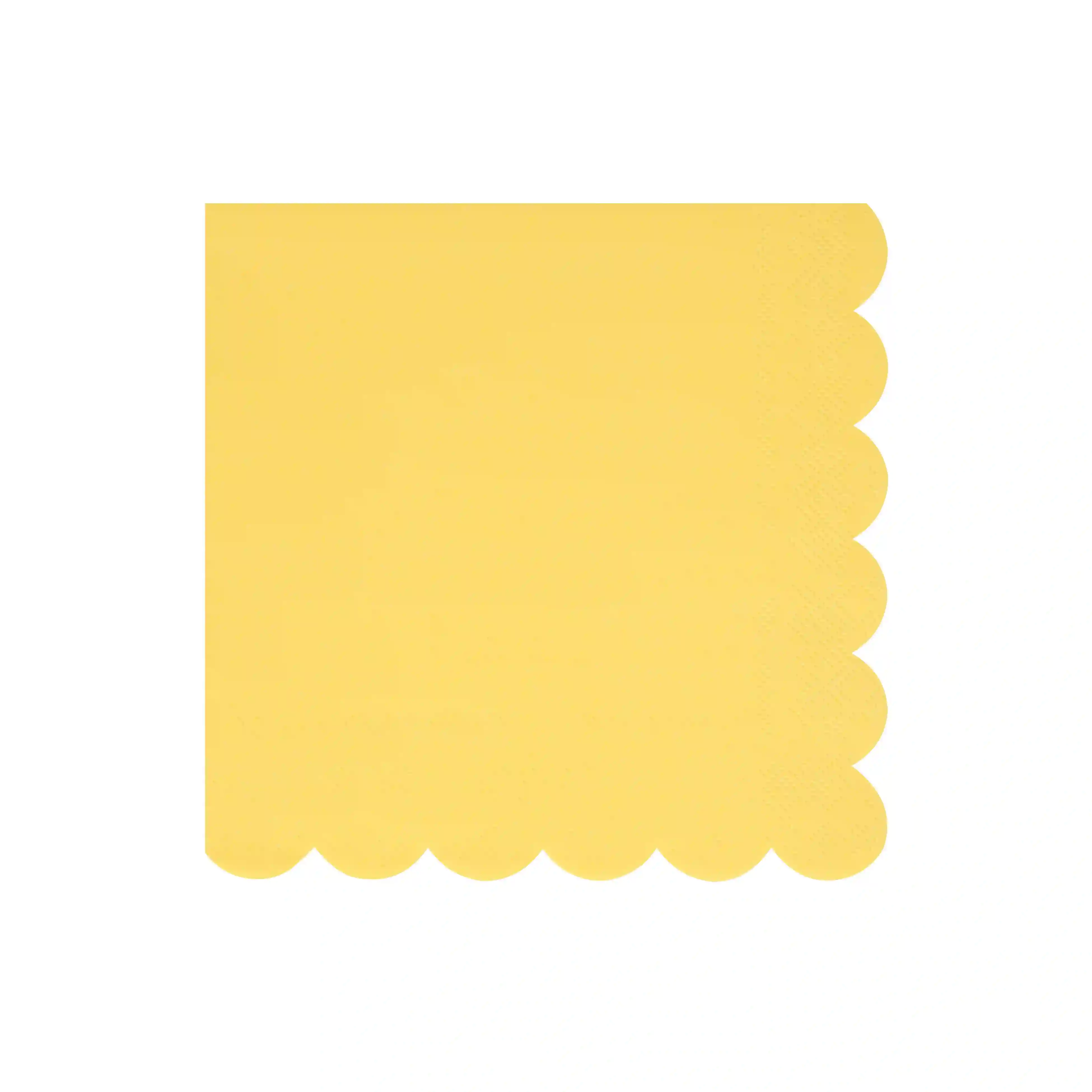 Yellow large napkins
