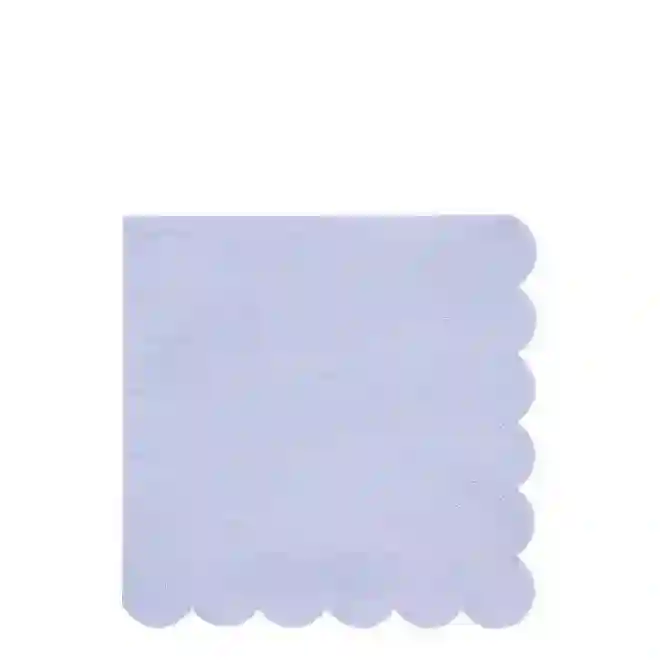 Big blue echo napkins