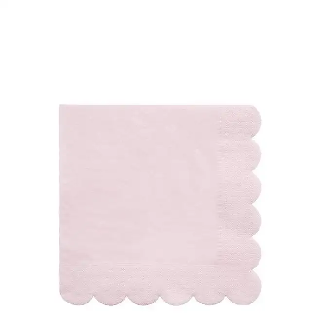Large echo napkins in stick pink
