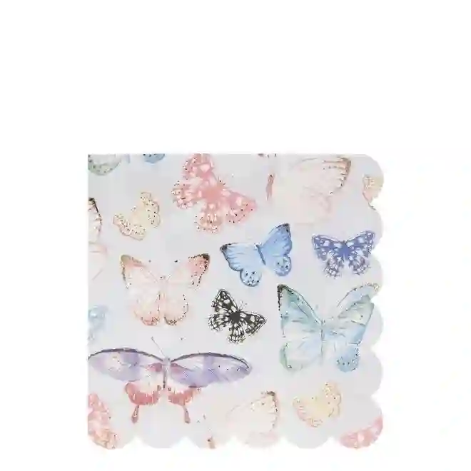Servilletas grandes mariposas