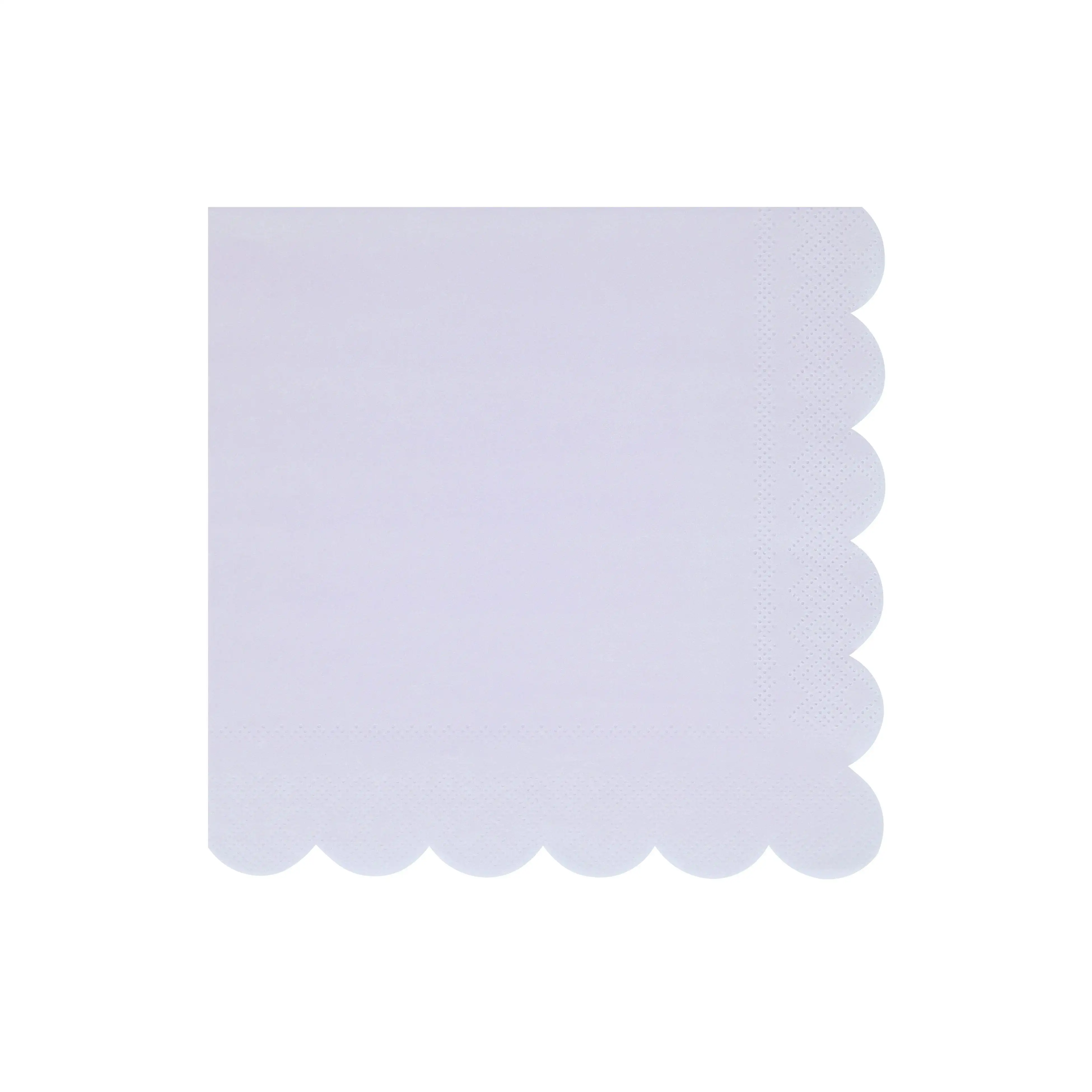 Servilletas grandes periwinkle