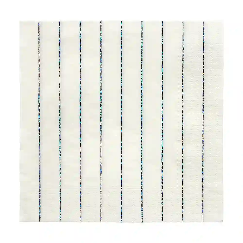 Great silver stripe napkins