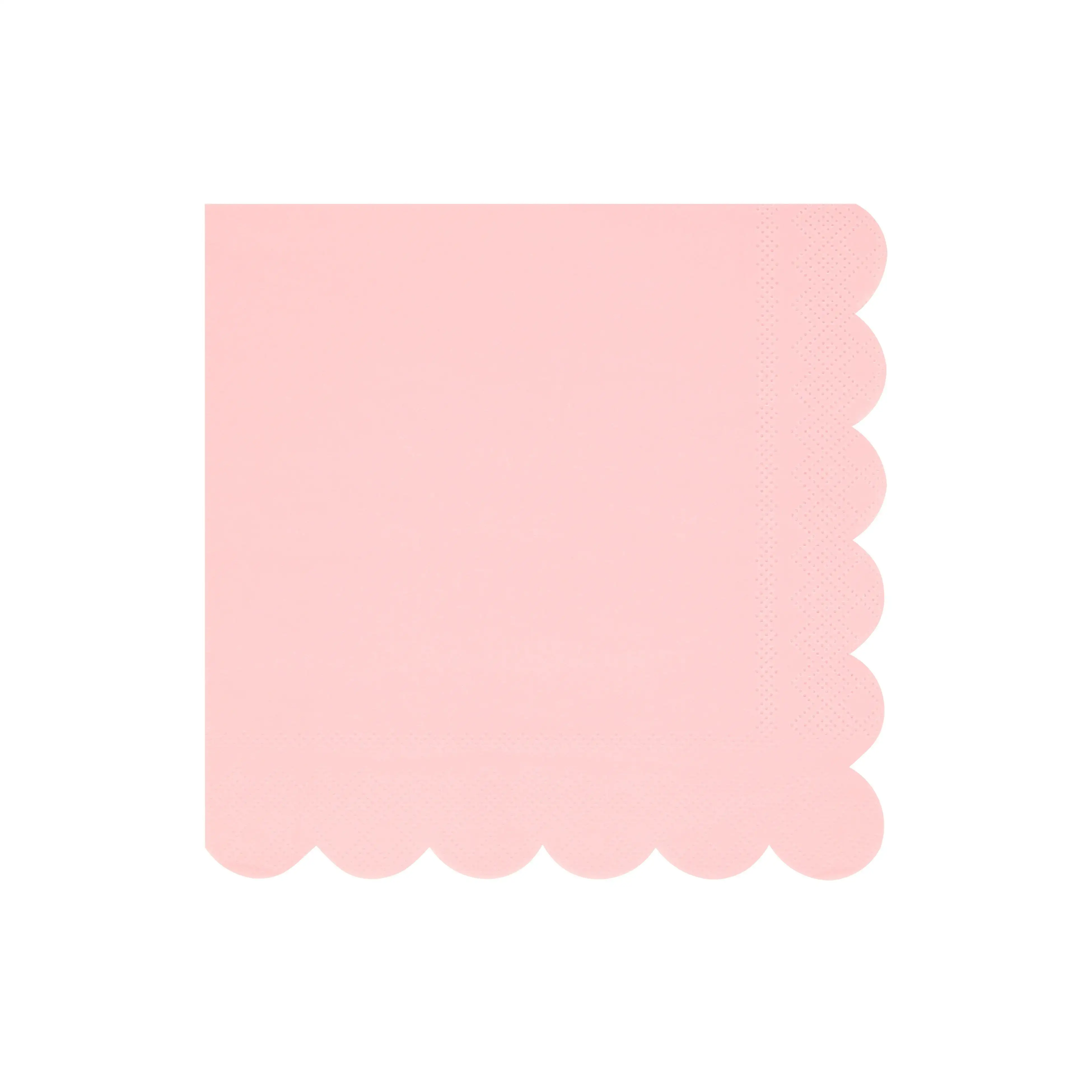 Large pink napkins