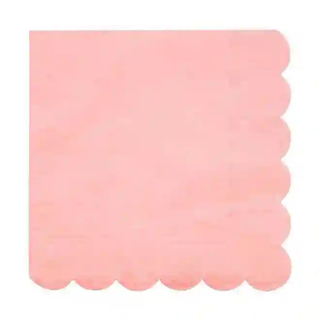 Large salmon napkins