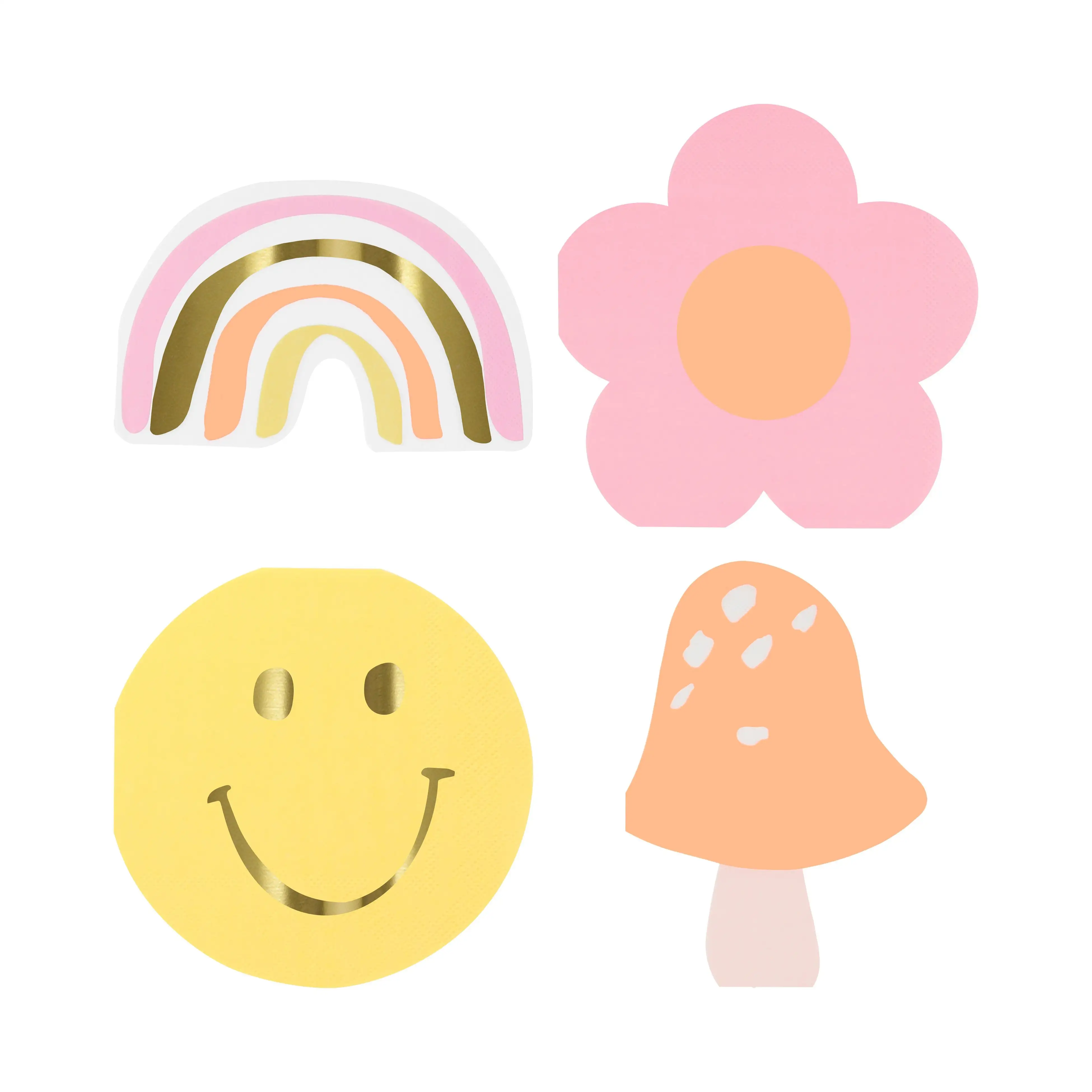 Happy iconous napkins