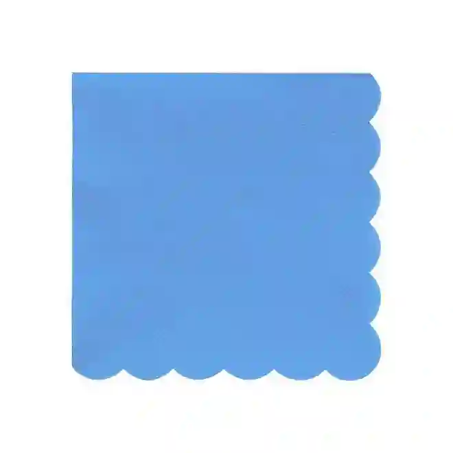 Servilletas pequeñas azules