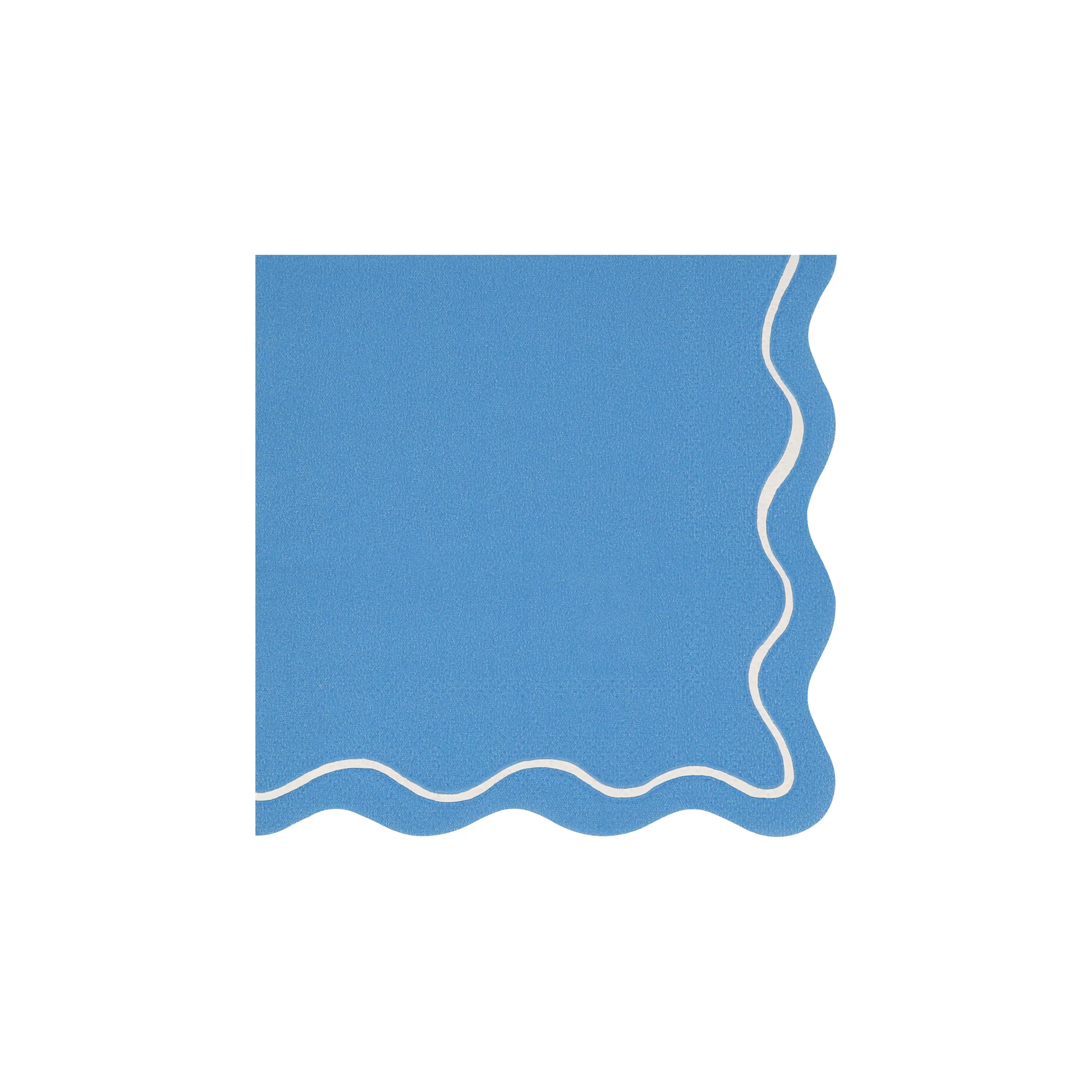 Small napkins with wavy edge - Image 6