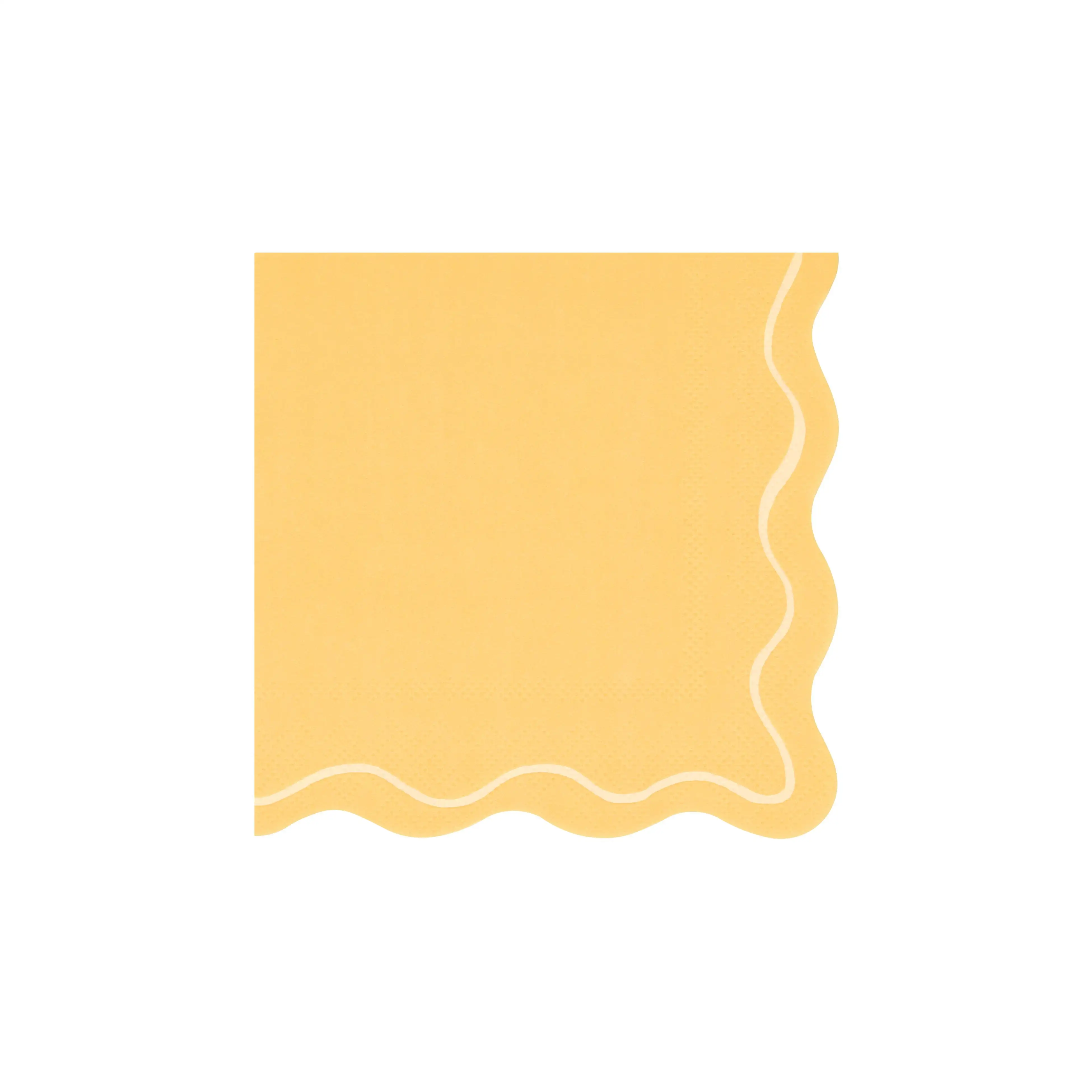 Small napkins with wavy edge - Image 7