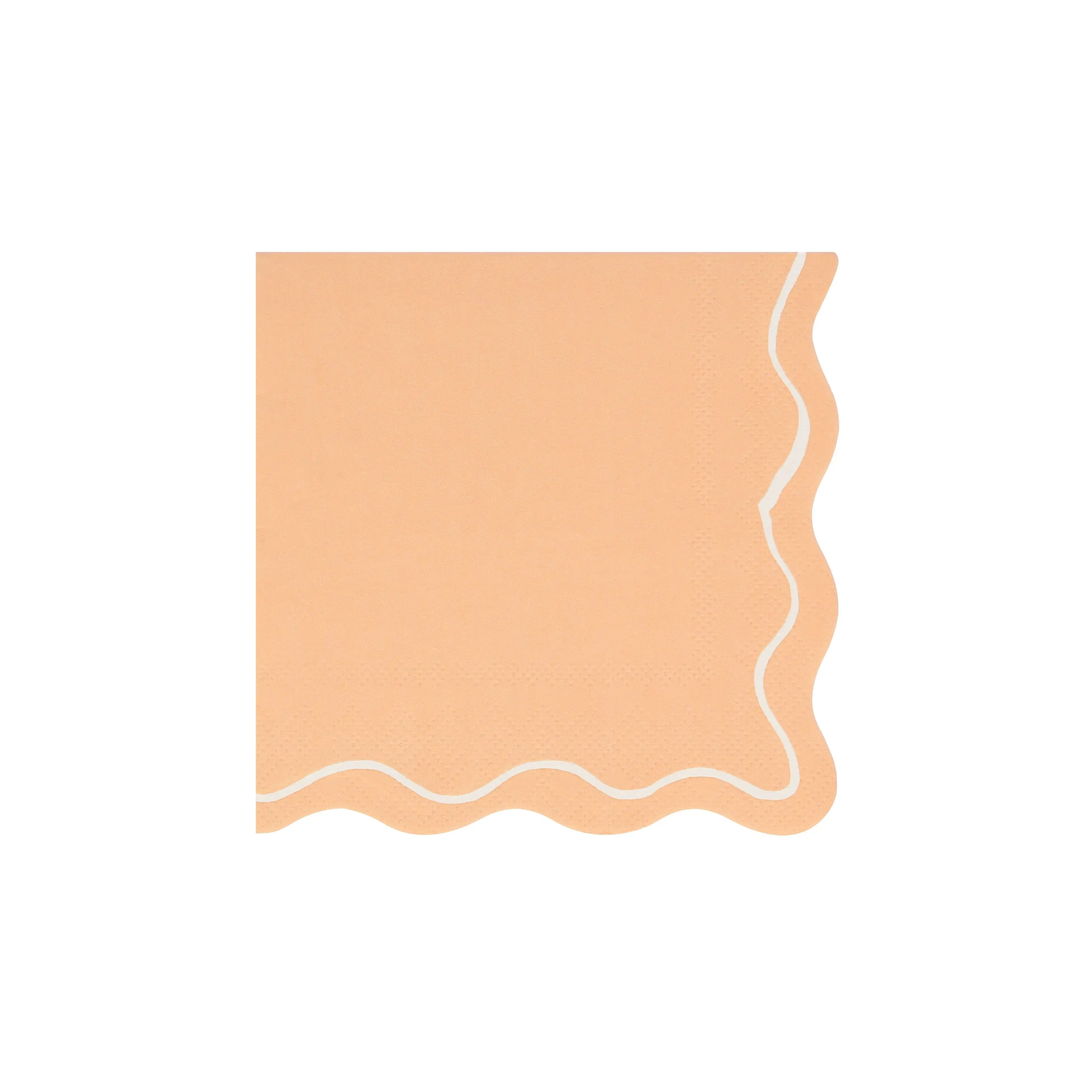 Small napkins with wavy edge - Image 9