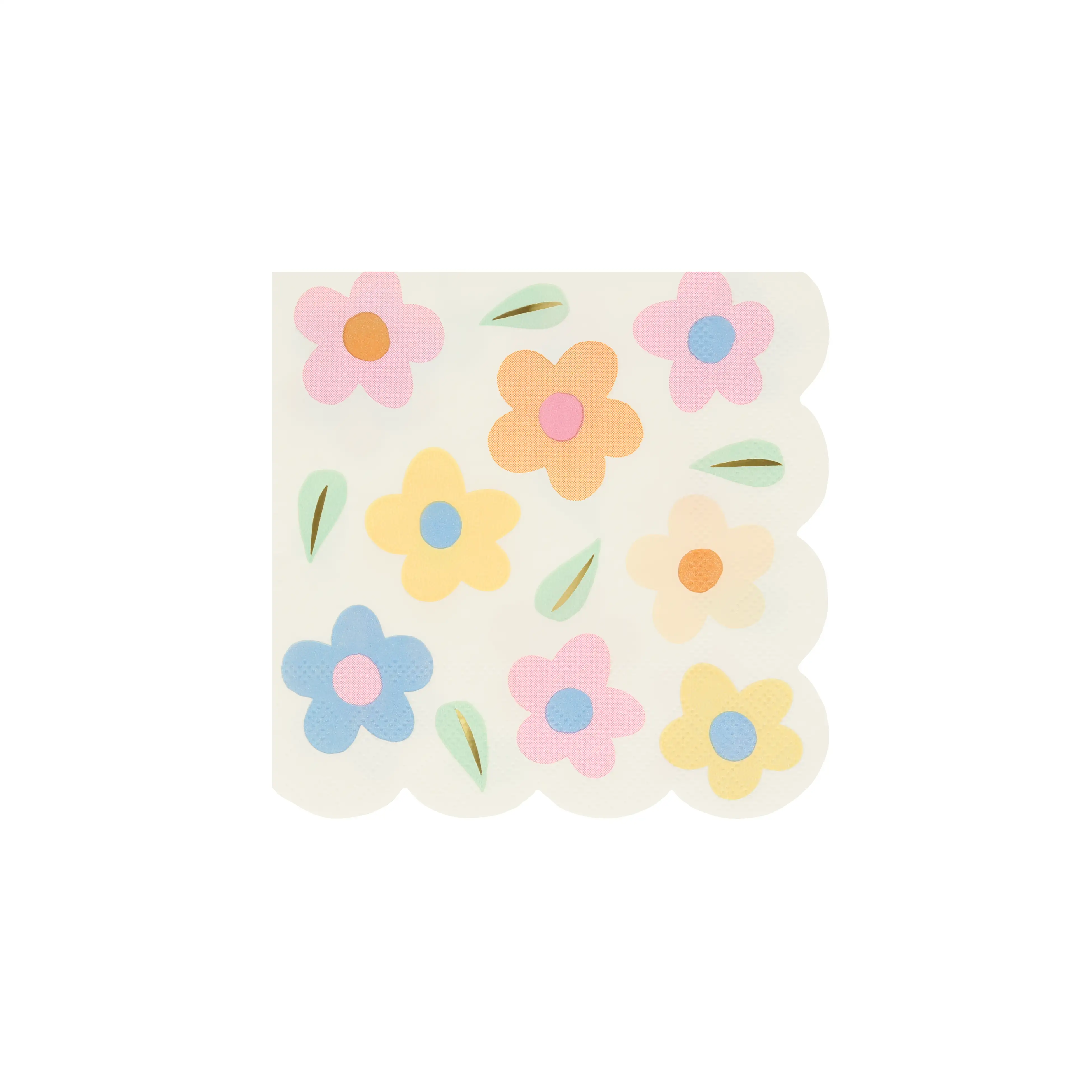 Servilletas pequeñas de flores - Imagen 2
