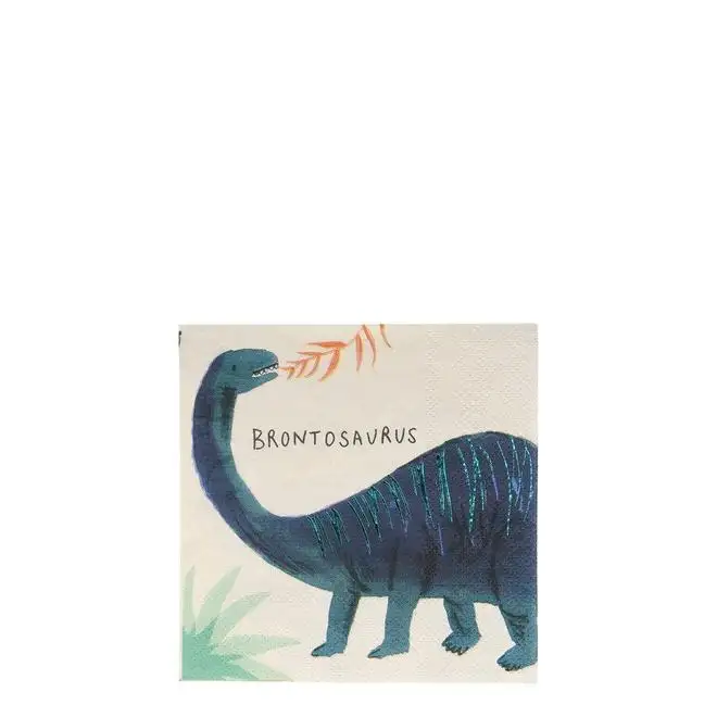 Small dinosaur napkins - Image 5