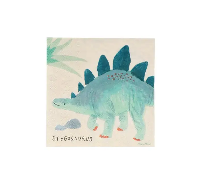 Small dinosaur napkins - Image 10