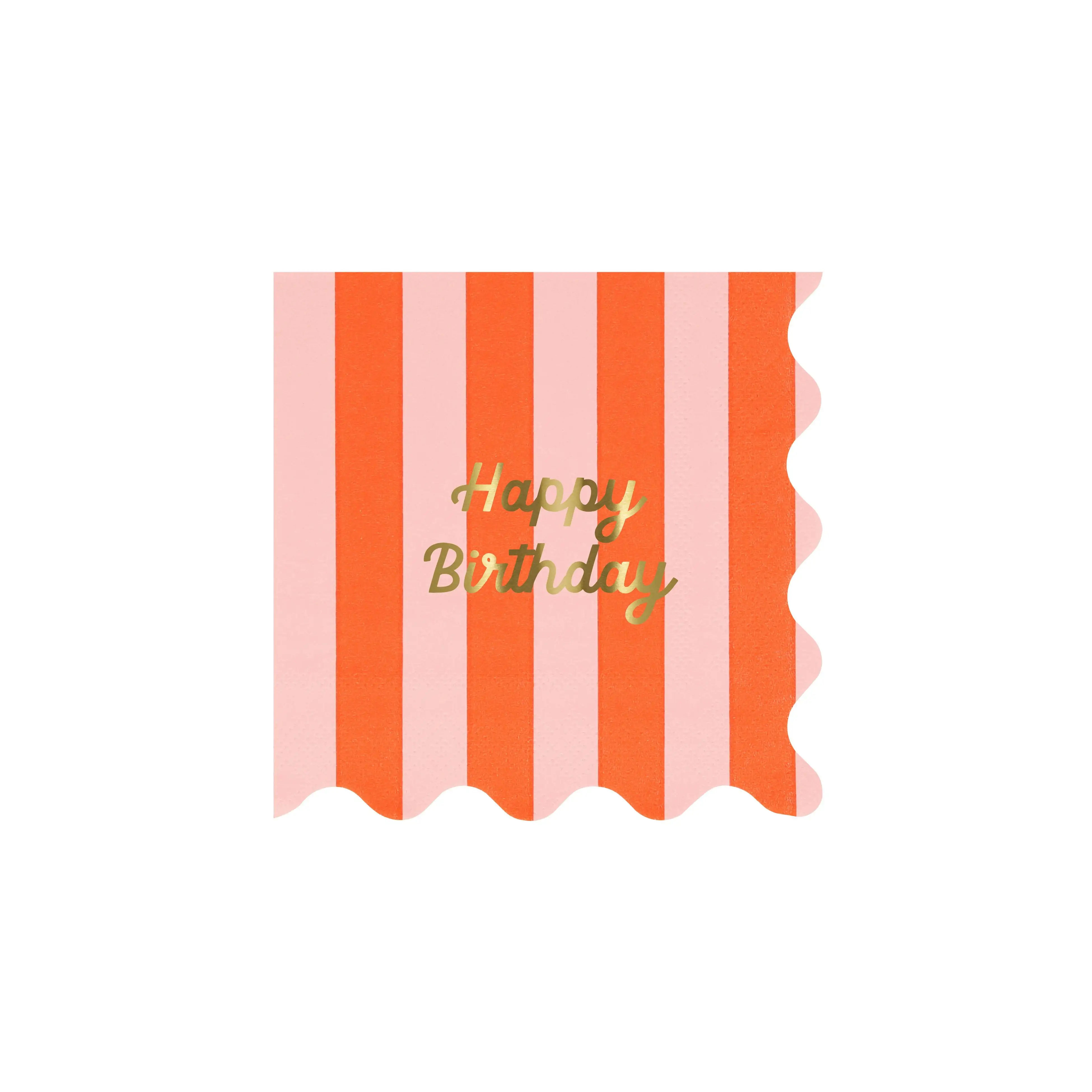 Small Happy Birthday napkins - Image 2