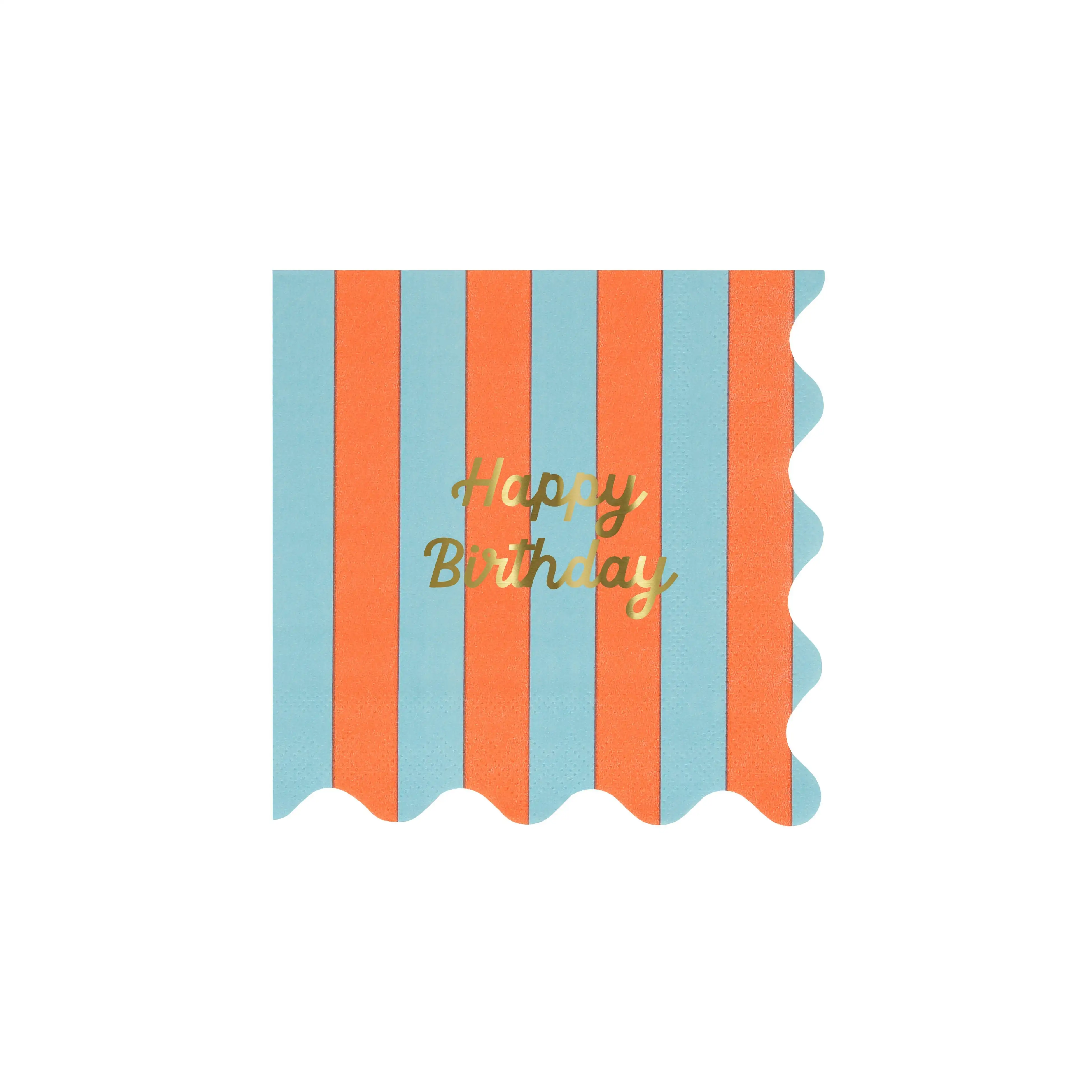 Small Happy Birthday napkins - Image 5