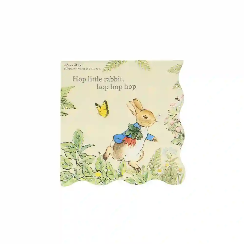 Servilletas pequeñas Peter Rabbit