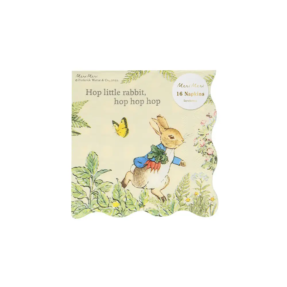 Servilletas pequeñas Peter Rabbit - Imagen 2