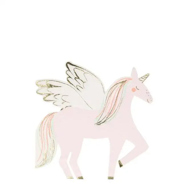 Unicorn napkins