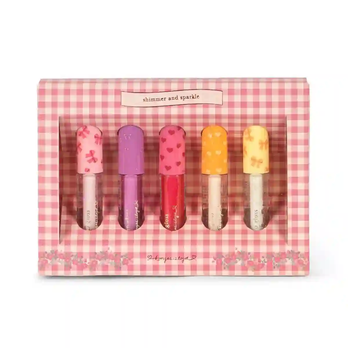 Set 5 brillos de labios