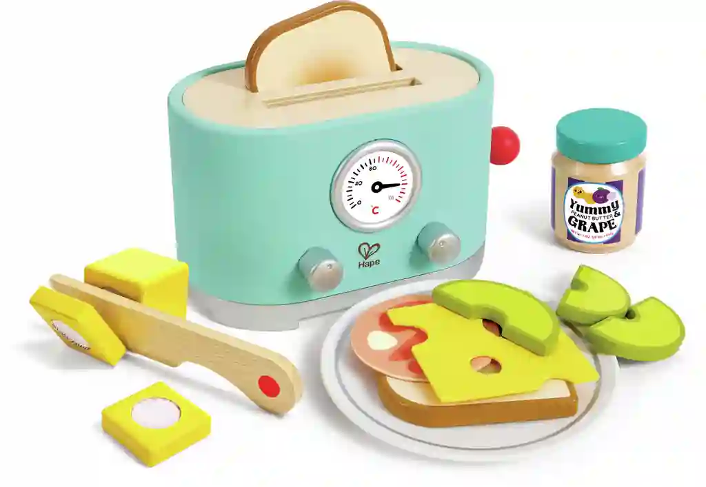Ding & pop-up toaster