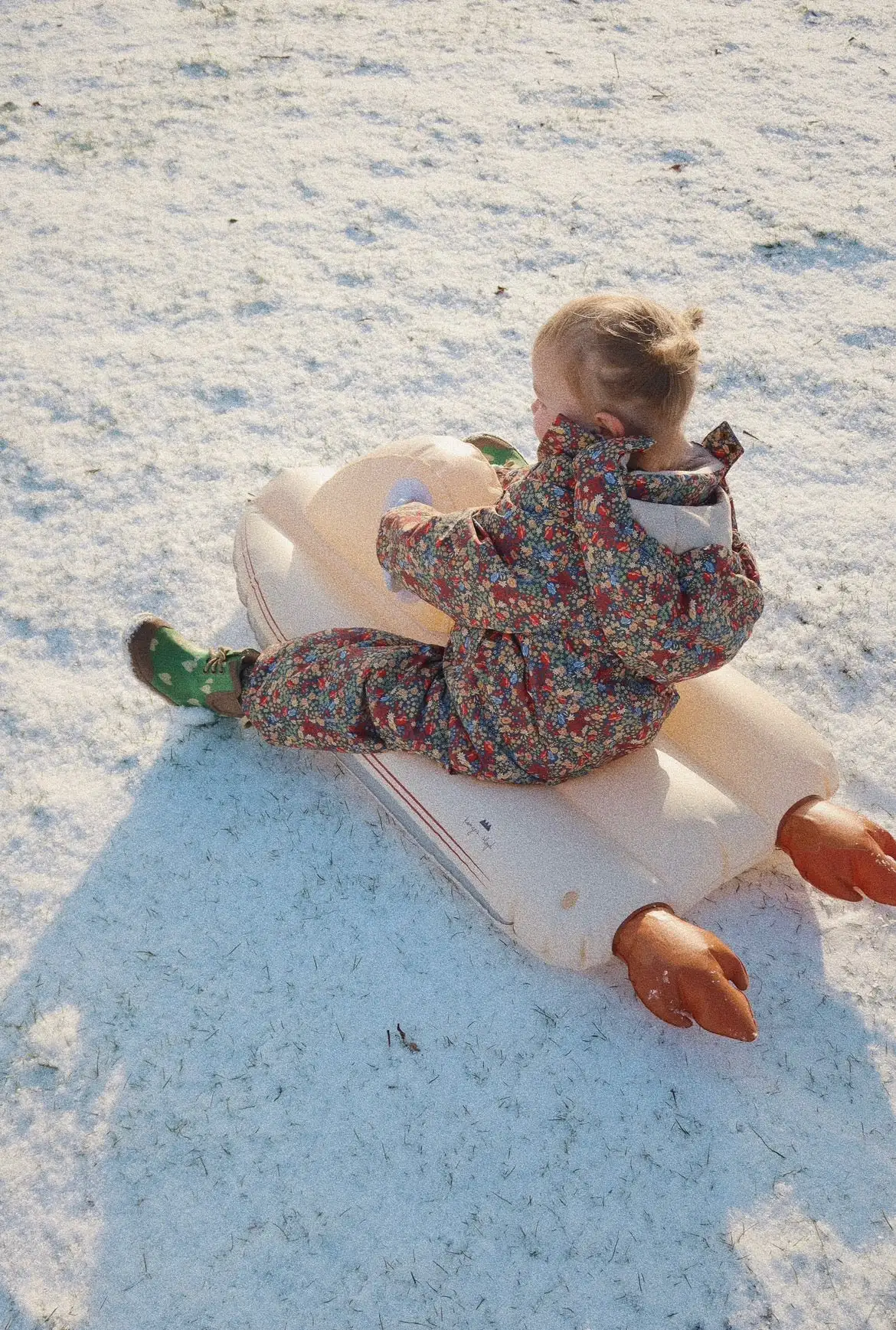 Trineo de nieve hinchable