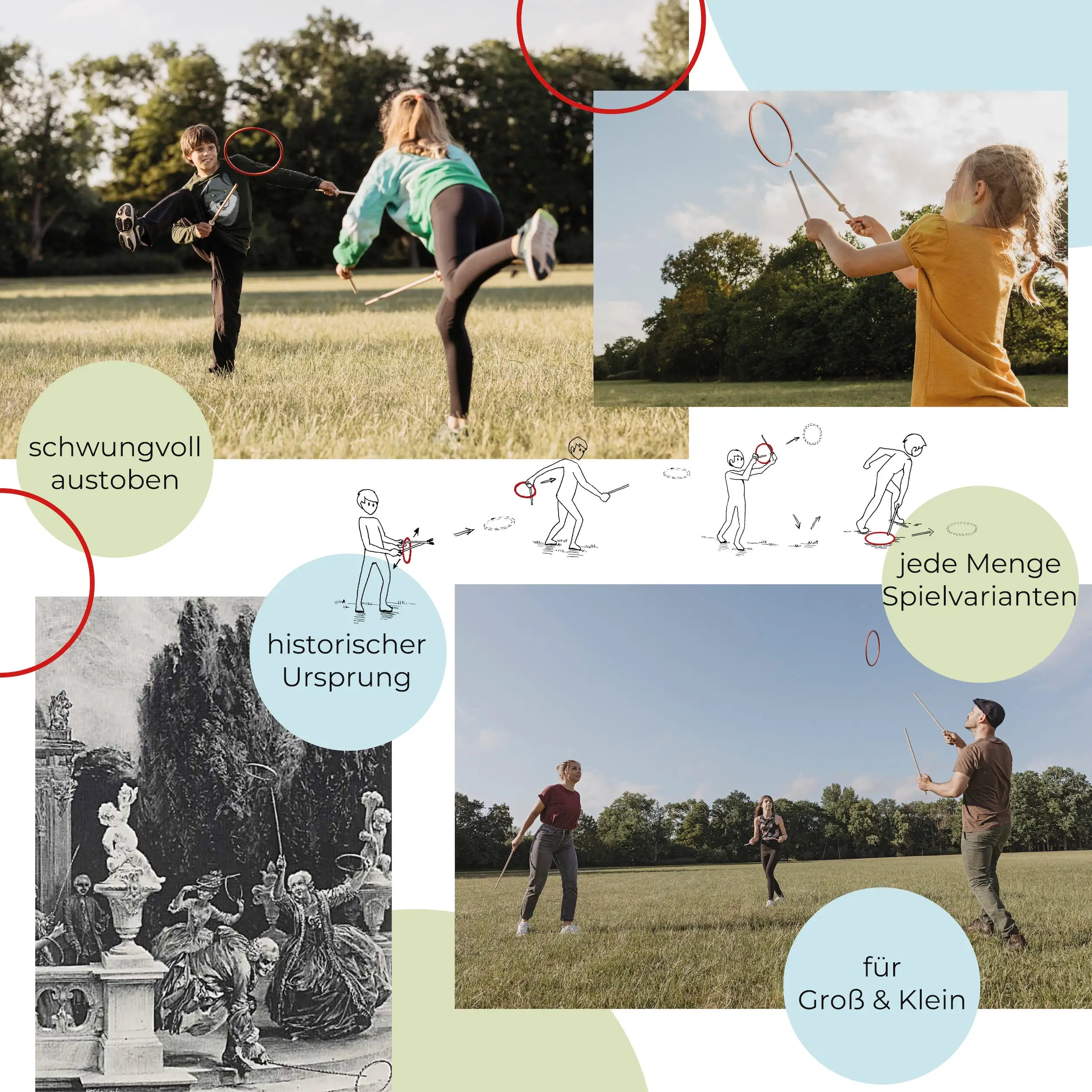 Tualoop – El juego de lanzamiento de anillos para jardín y actividades al aire libre - Imagen 2