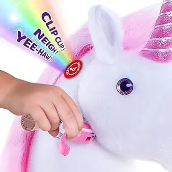 Unicornio Rosita para montar - Imagen 2