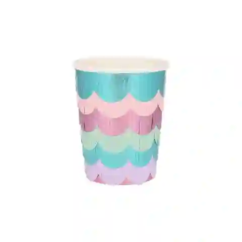 Vasos con flecos