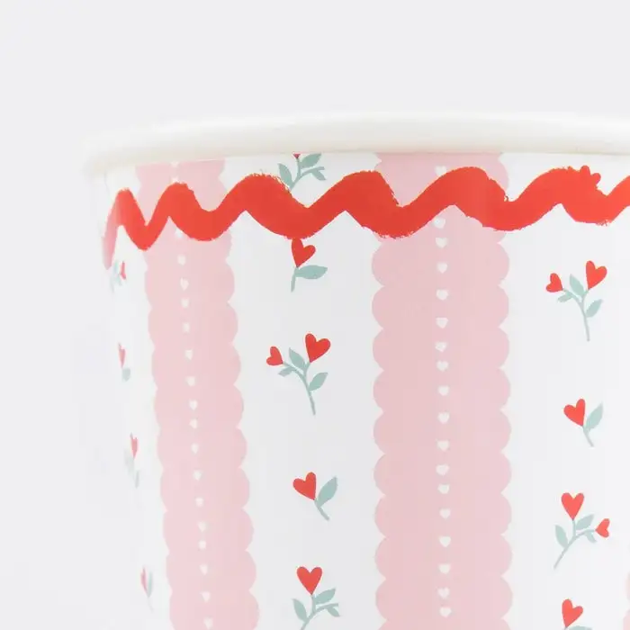 Vintage roses glasses - Image 2