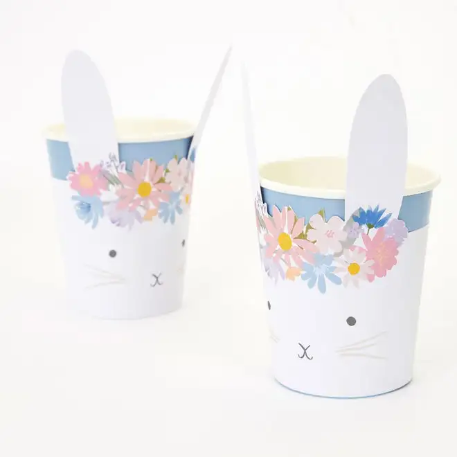 Vasos de conejito floral - Imagen 2