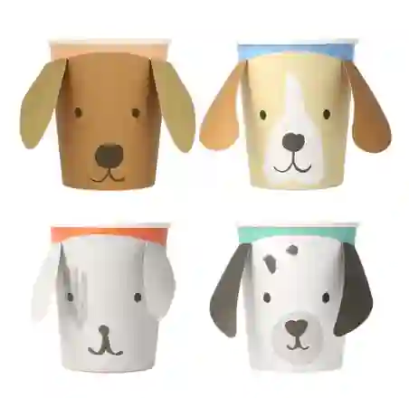 Vasos de perritos