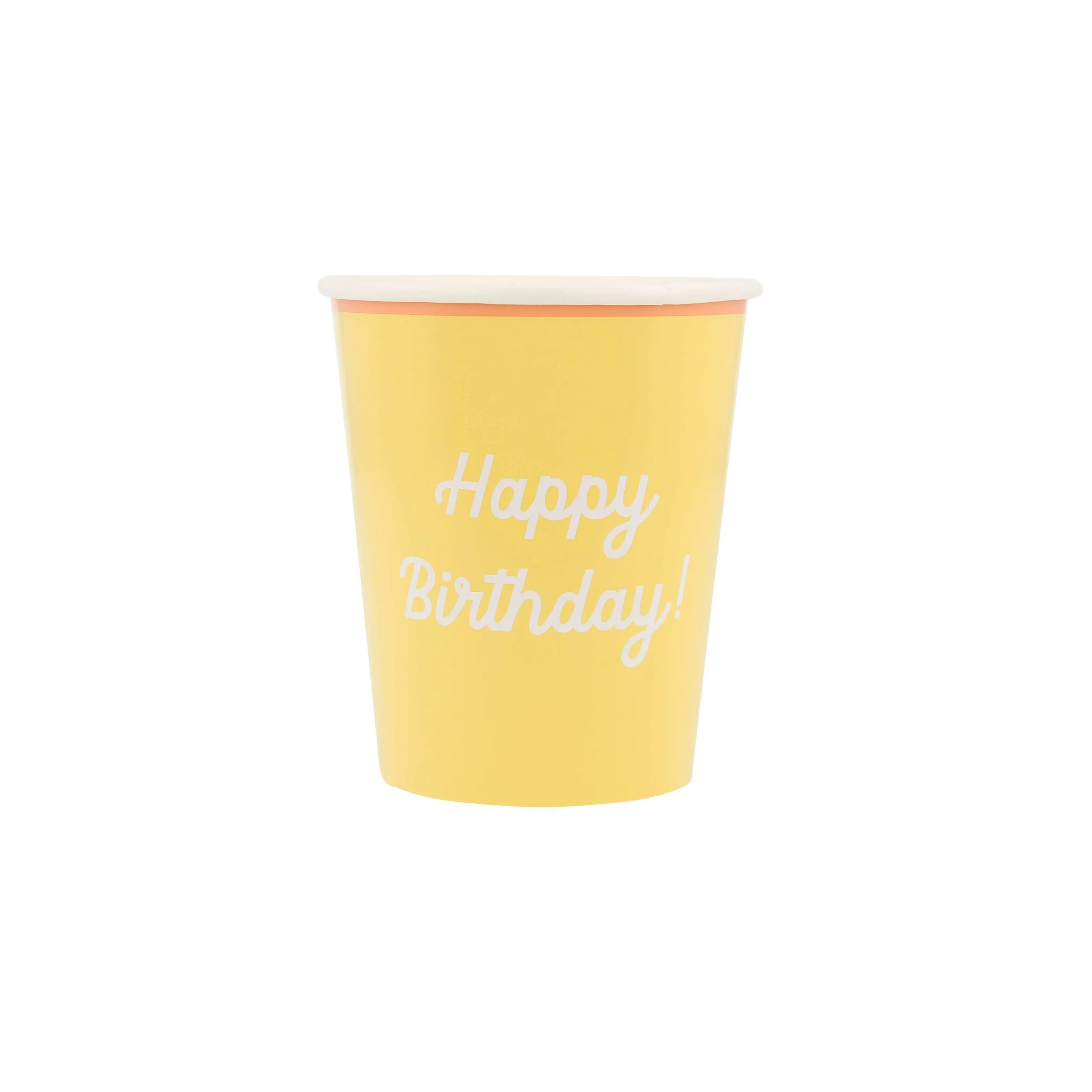 Happy Birthday Multicolor Cups - Image 5